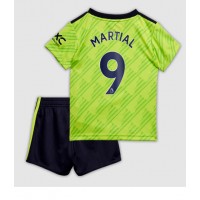 Manchester United Anthony Martial #9 Fußballbekleidung 3rd trikot Kinder 2022-23 Kurzarm (+ kurze hosen)